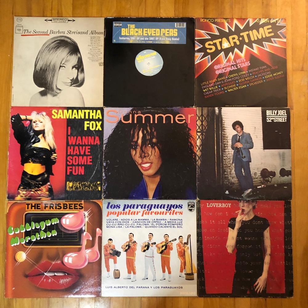 Vintage Vinyl Records 33 RPM